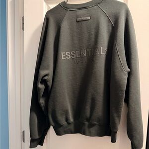 Essentials “fear of god” Men's Black Sweater